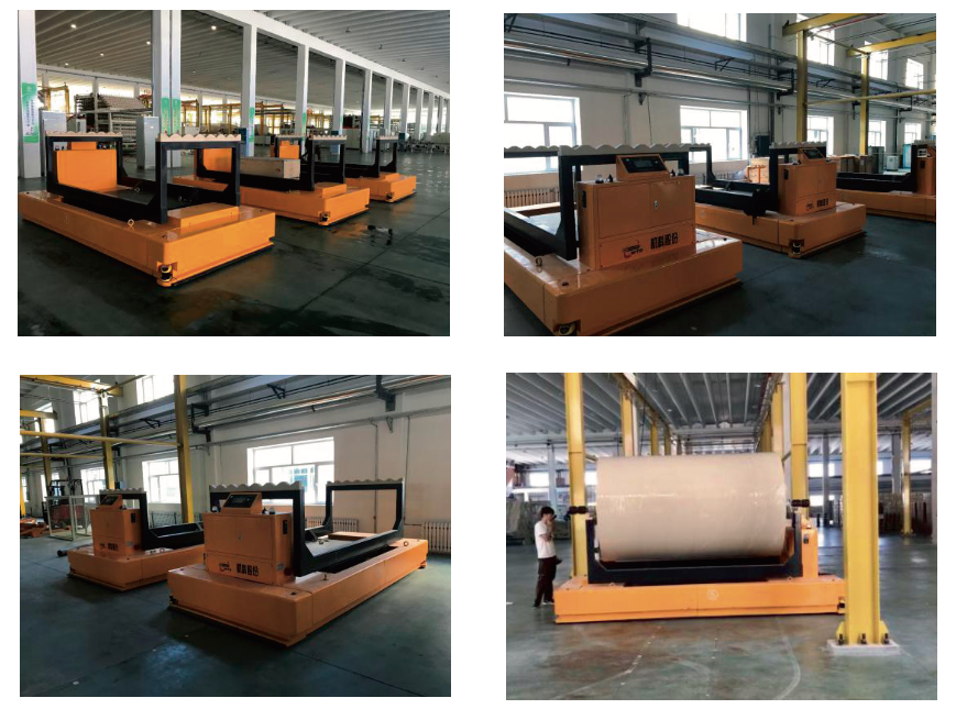 項目現場AGV使用情況